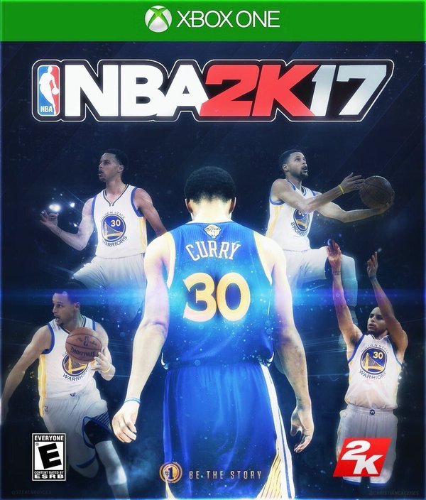 stephen curry nba 2k19 cover