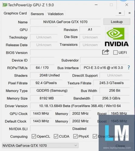 NVIDIA-GeForce-GTX-1070-GPUZ-Specs