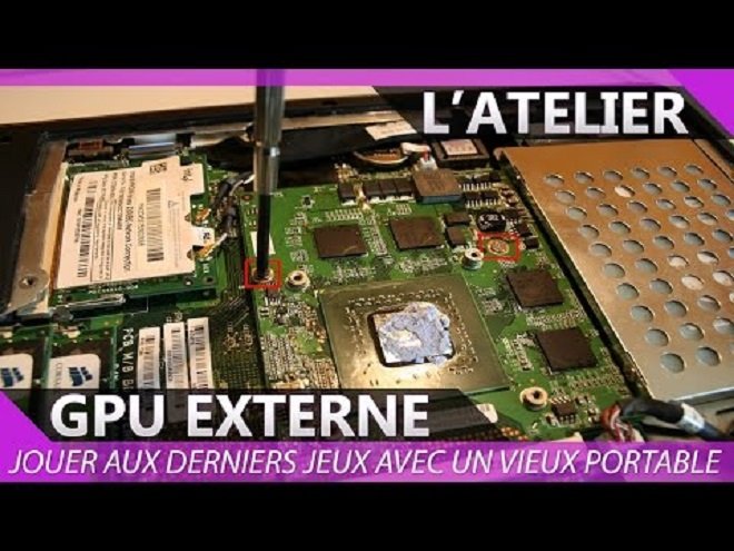 CARTE GRAPHIQUE EXTERNE POUR PC PORTABLE E-GPU : le tuto ! 