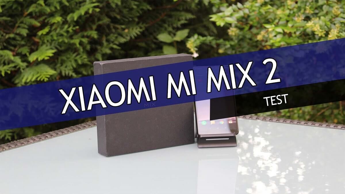Xiaomi mi mix 2 test miniature
