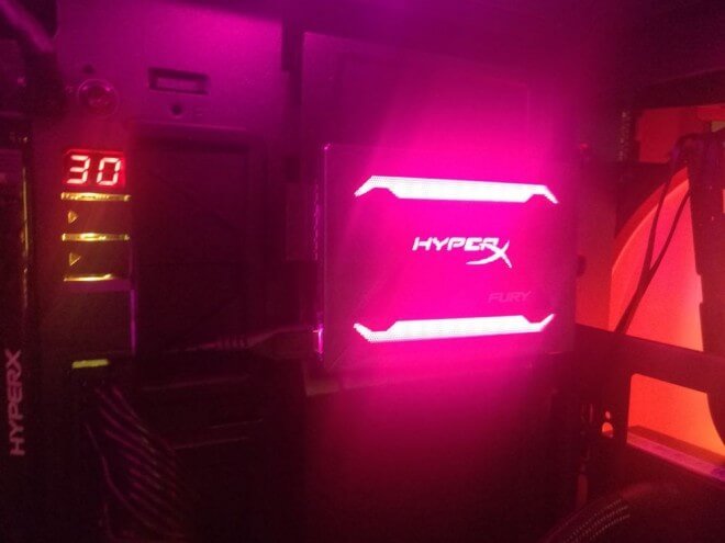 SSD HyperX FURY RGB