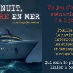 Minuit, Meurtre en Mer – enfin des enquêtes immersives ET ludiques ? Minuit Meurtre en Mer bannière