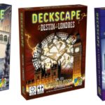 Deckscape : Braquage à Venise – le nouvel escape room de poche Deckscape trois jeux