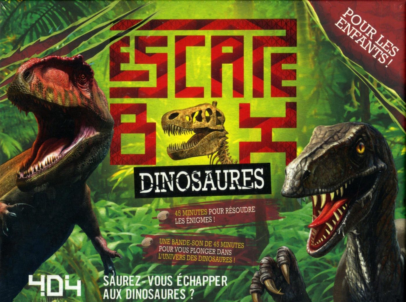 Escape Box Dinosaures