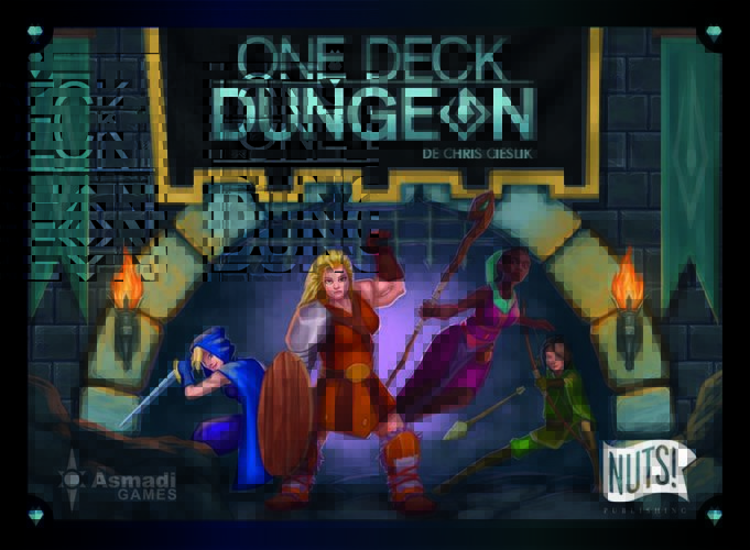 Un dungeon crawler en jeu de cartes ? La proposition One Deck Dungeon
