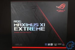 La boite de l'Asus Maximus 11 Extreme.