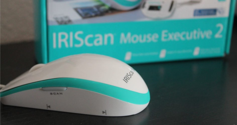 Test Souris Scanner Iriscan Mouse Executive 2