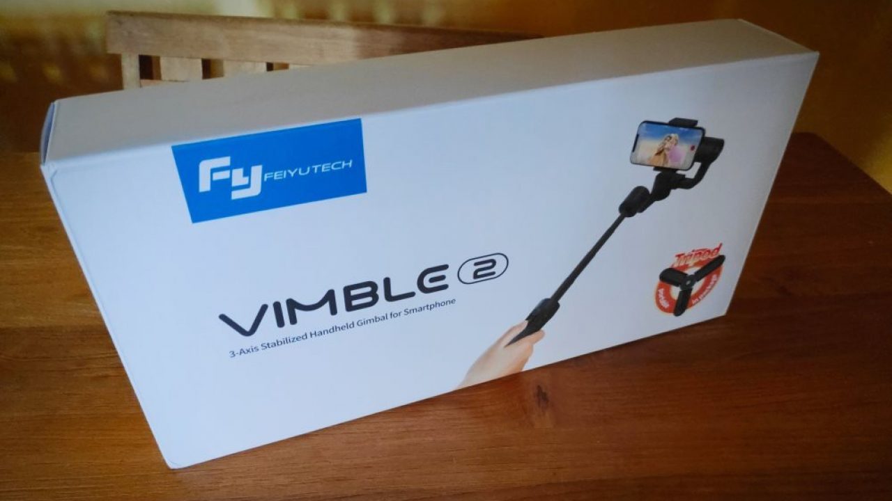 FeiyuTech Vimble 2S Gimbal pour Smartphone avec Extension télescopique Extensible de 18 cm 