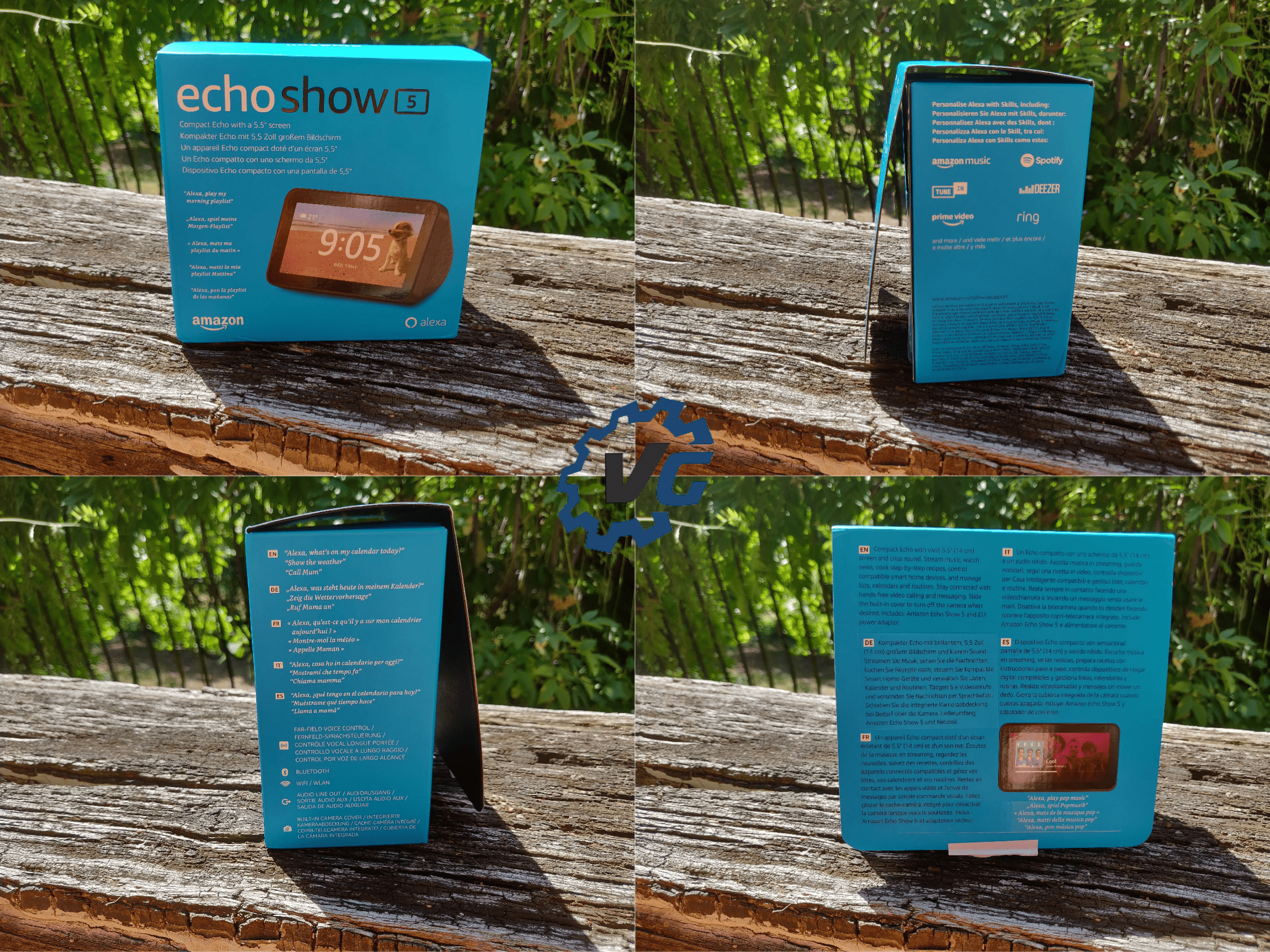 Echo show 5 boîte