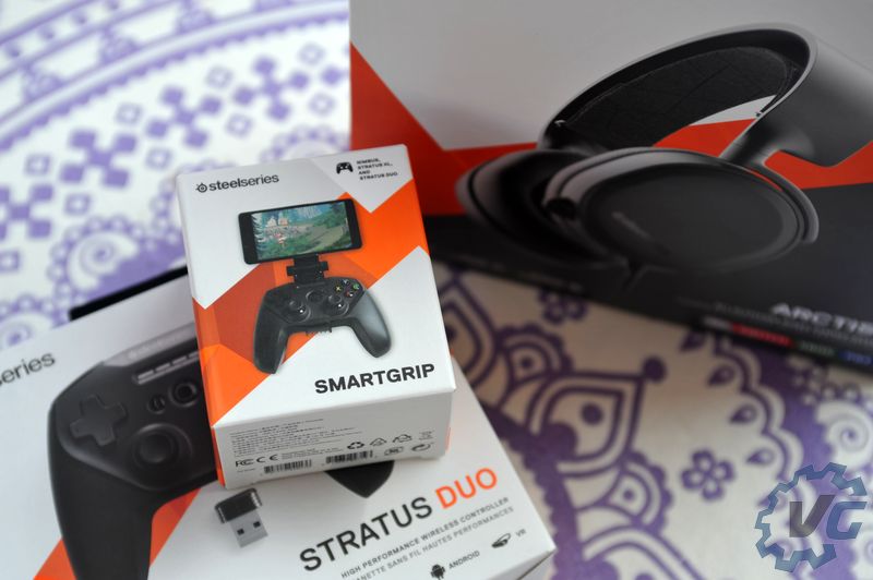 Stratus Duo SmartGrip Arctis 3 SteelSeries