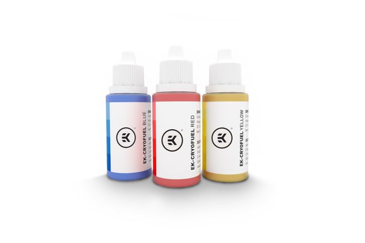 Le kit de colorants EK CryoFuel Dye pack