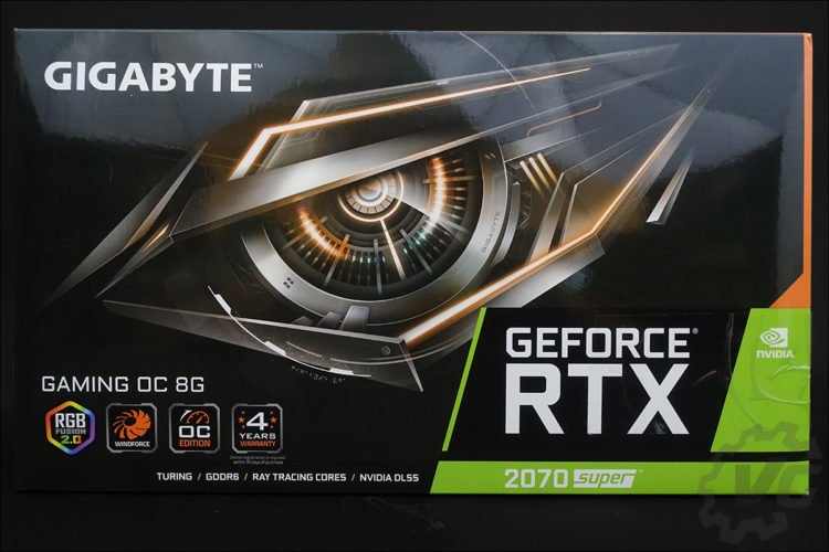La Gigabyte RTX 2070 SUPER Gaming OC 8G