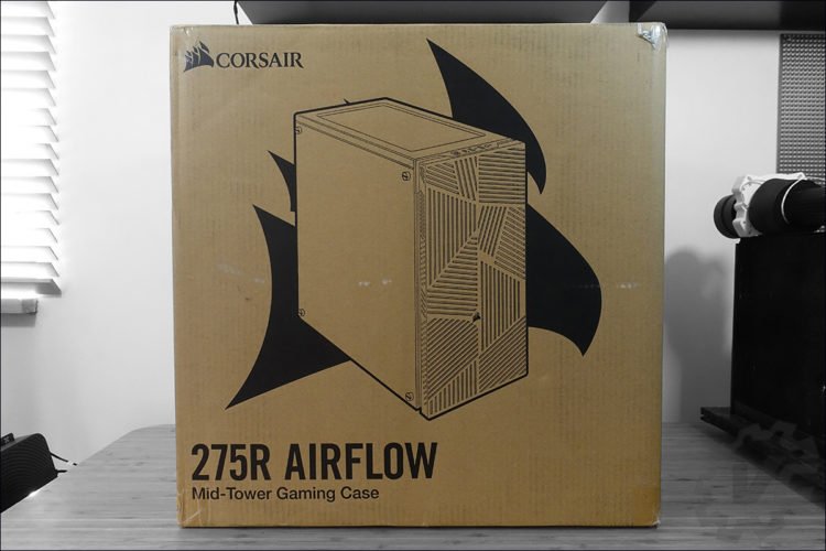 L'unboxing du boitier Corsair Carbide 275R Airflow