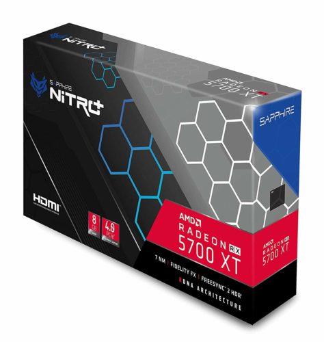 Carton de la RX 5700 XT Nitro+ OC