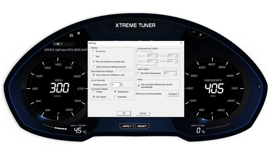 Le logiciel Xtreme Tuner de KFA2