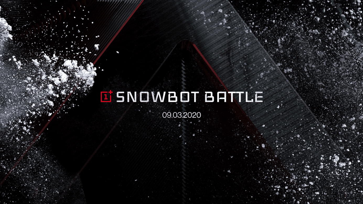 Cover OnePlus Snowbot battle