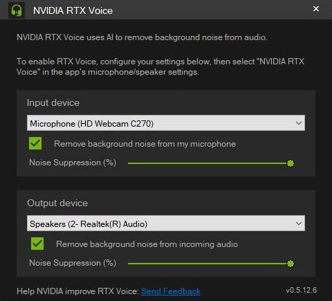 Nvidia RTX Voice