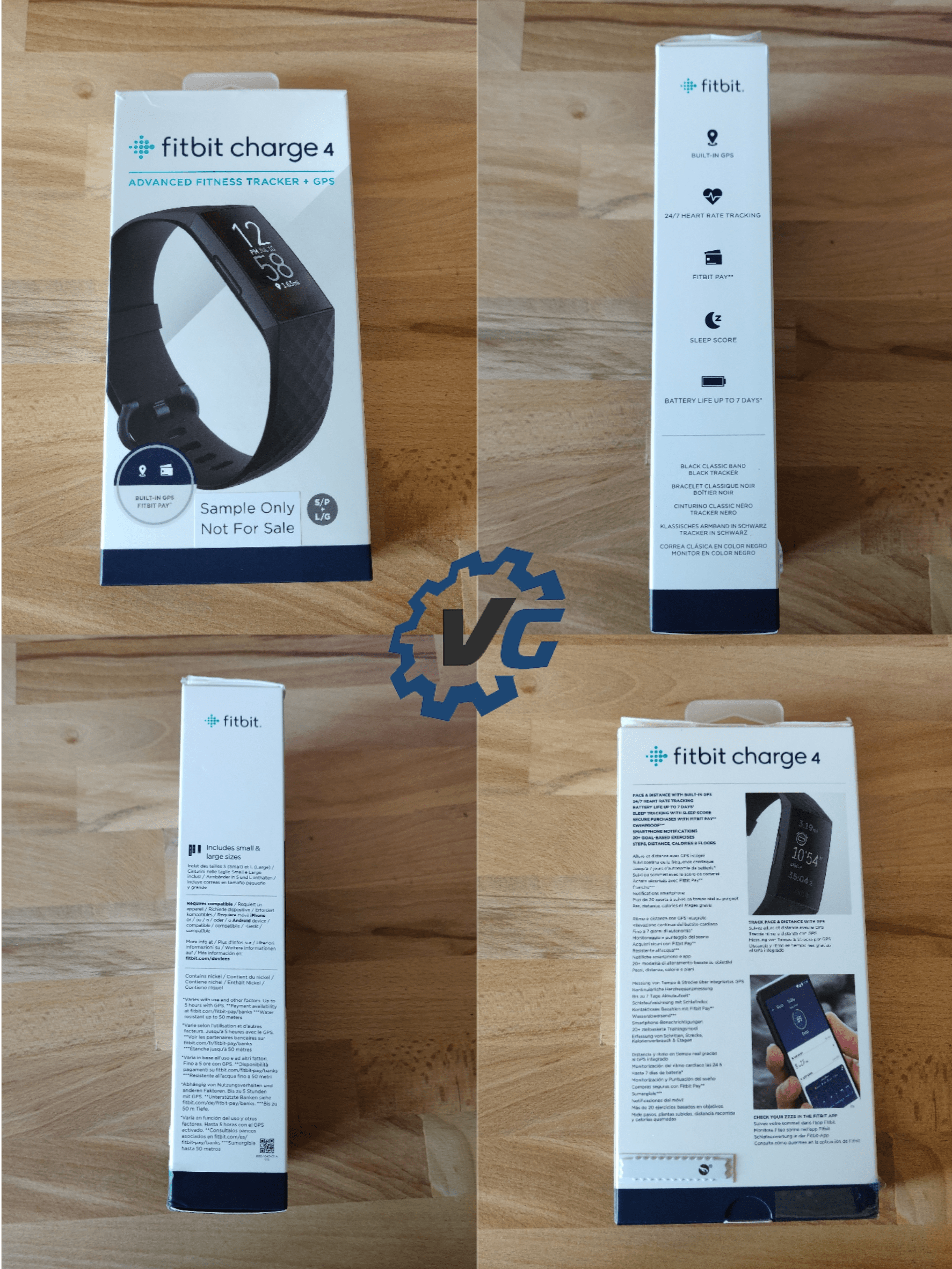 Fitbit Charge 4 boîte