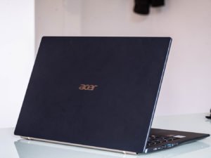 Dos de l'Acer Swift 5