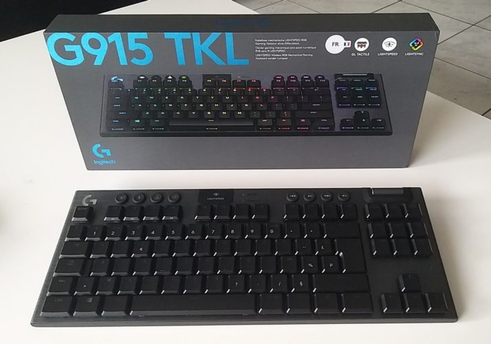 Le clavier G915 TKL !