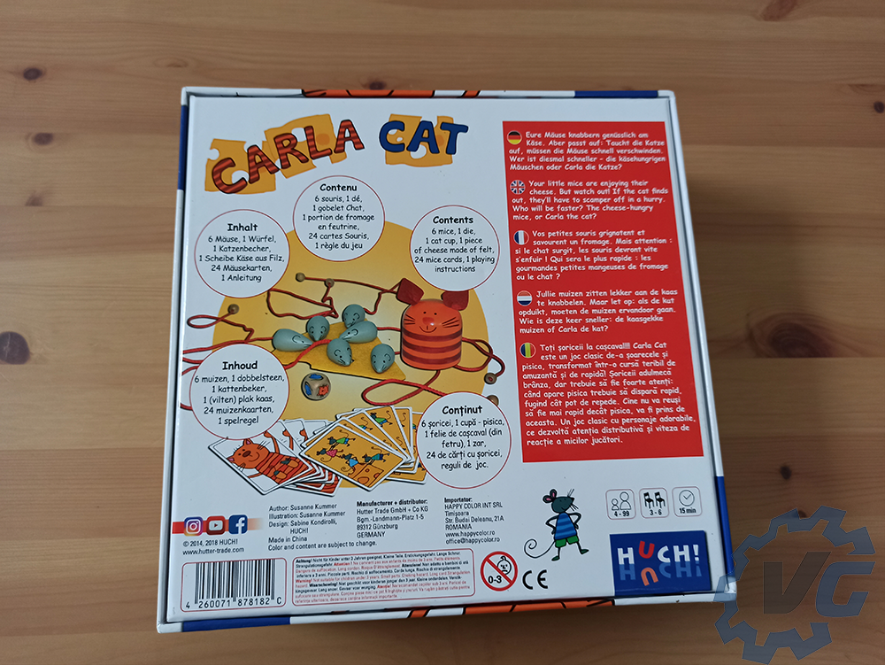 Test - Carla Cat : Un jeu de société où vous incarnez le chat et les ...