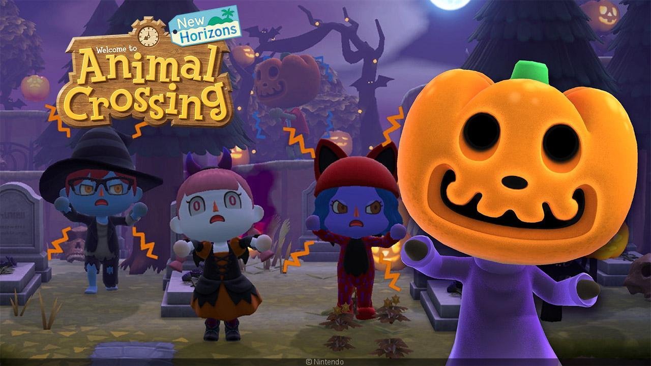 Animal Crossing: New Horizon màj Halloween