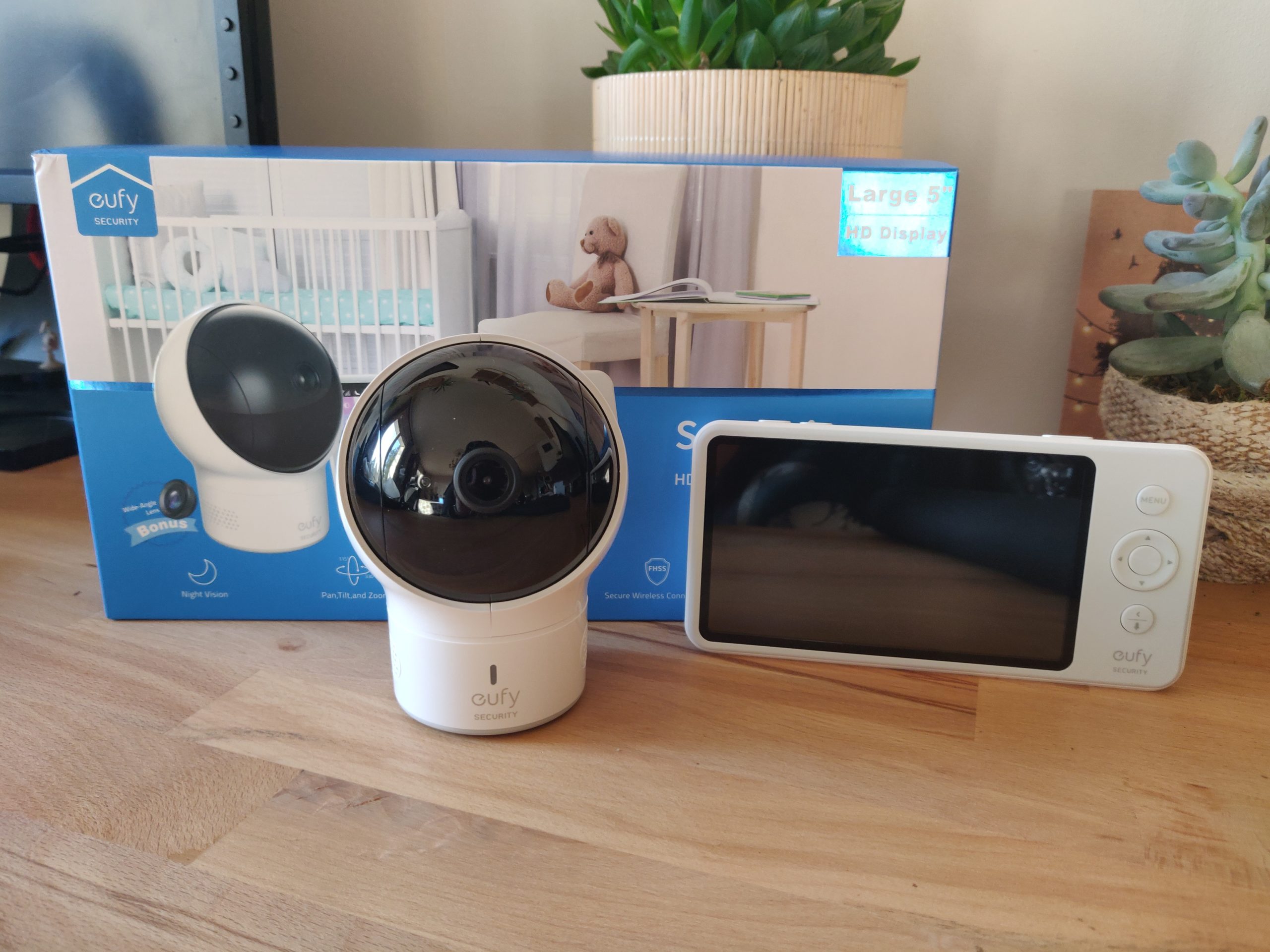 Eufy Baby Monitor Spaceview couverture
