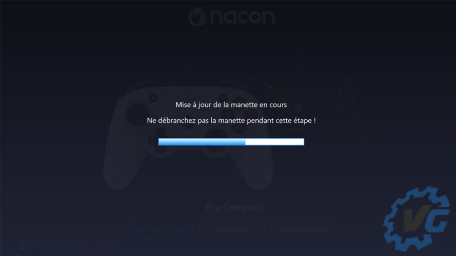 Nacon Pro Compact - Logiciel