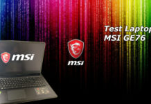 Test – Laptop MSI GE76