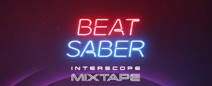 Beat Saber X Interscope « Mixtape Music Pack » - Image de fond