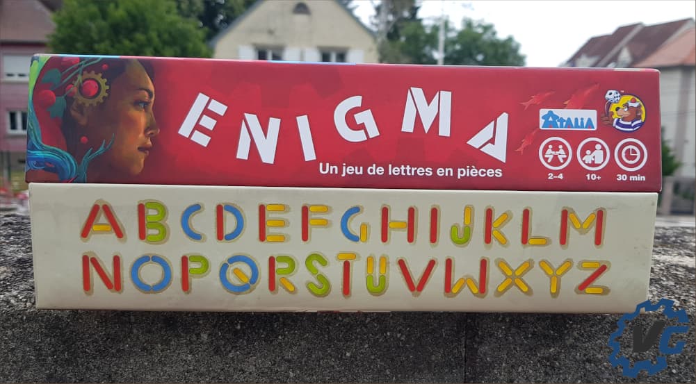 Test Enigma - Boîte tranches