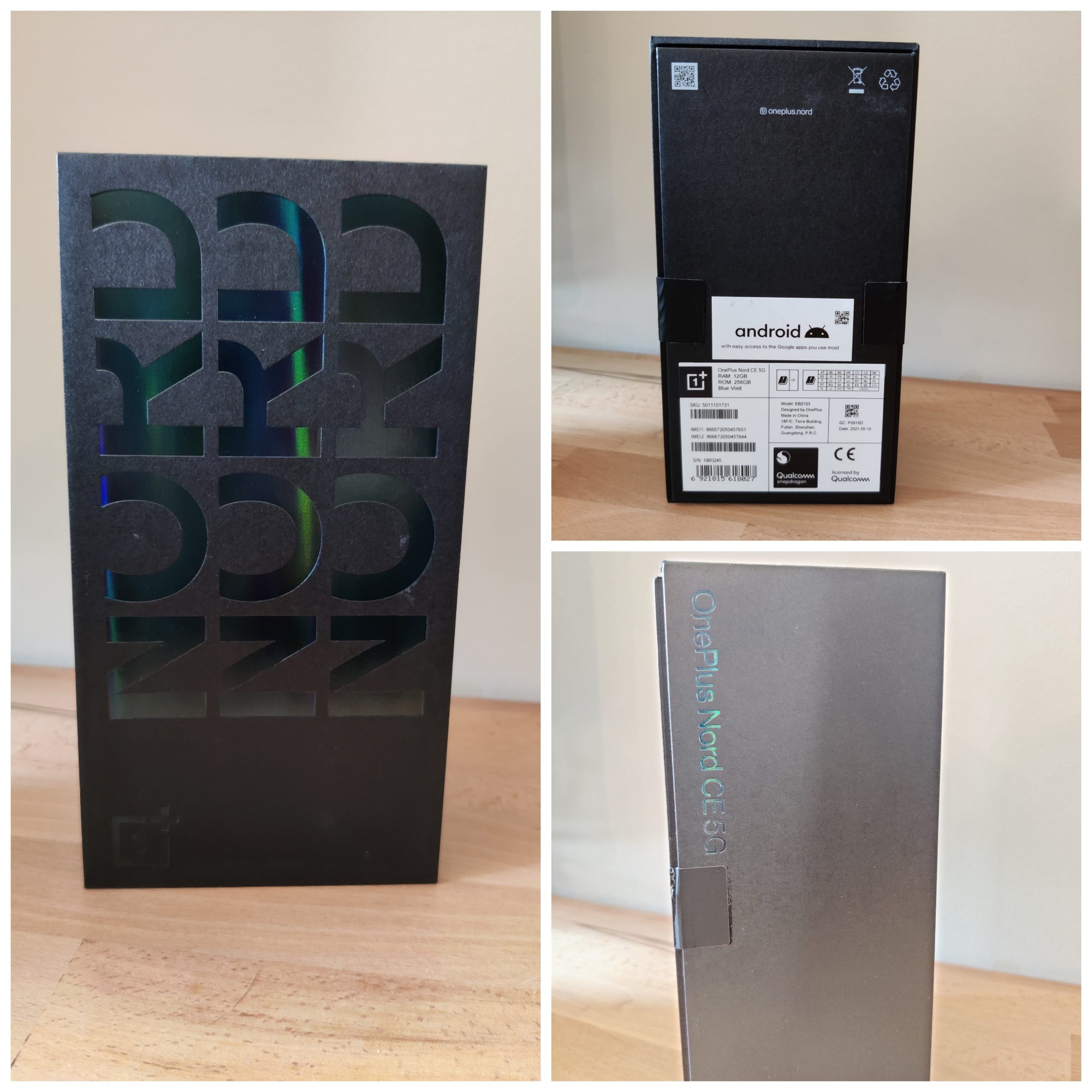 OnePlus Nord CE 5G boîte