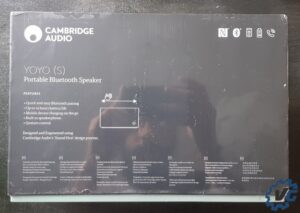 Test enceinte Cambridge Audio Yoyo S - Boîte arrière