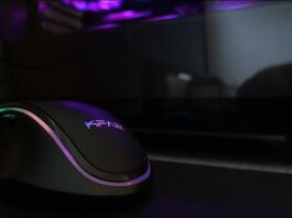 La souris KFA2 Slider 01 RGB