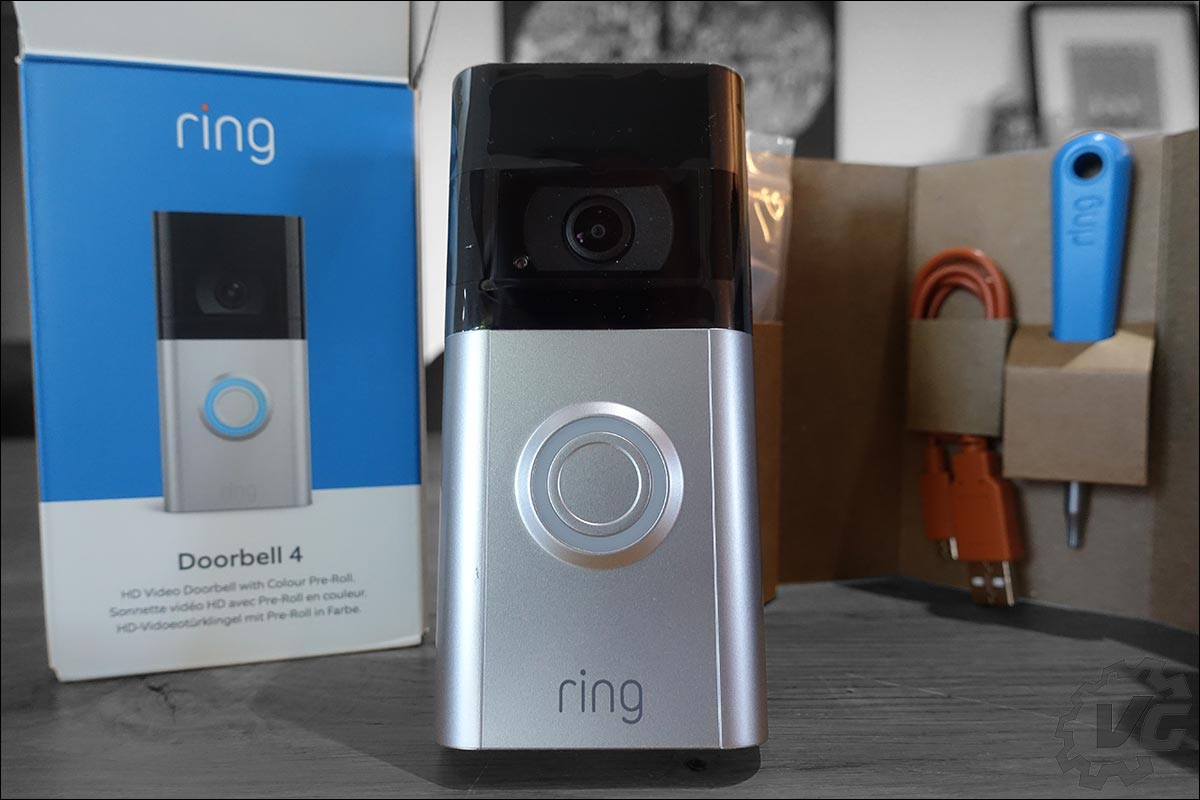 La sonnette connectée Ring Video Doorbell 4