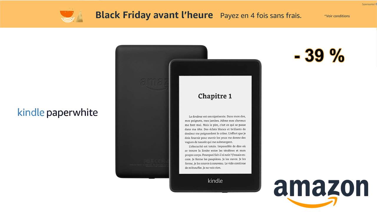 Promotion sur les Kindle Paperwhite de Amazon