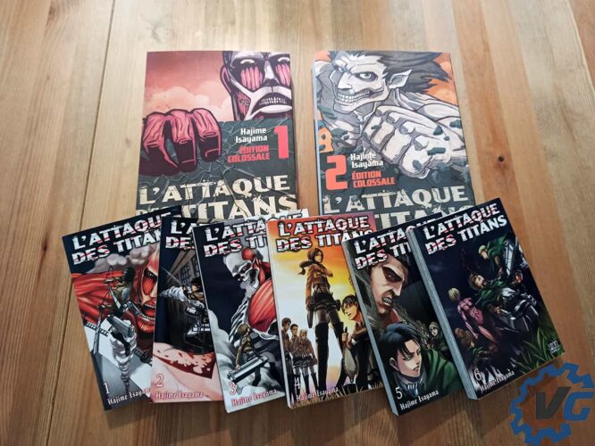 Critique - L'Attaque des Titans par Hajime Isayama (Édition Colossale)