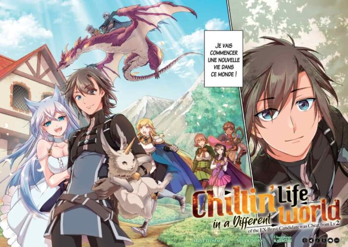 Sélection de manga et light novels de 2021 - Chillin' Life in a Different world