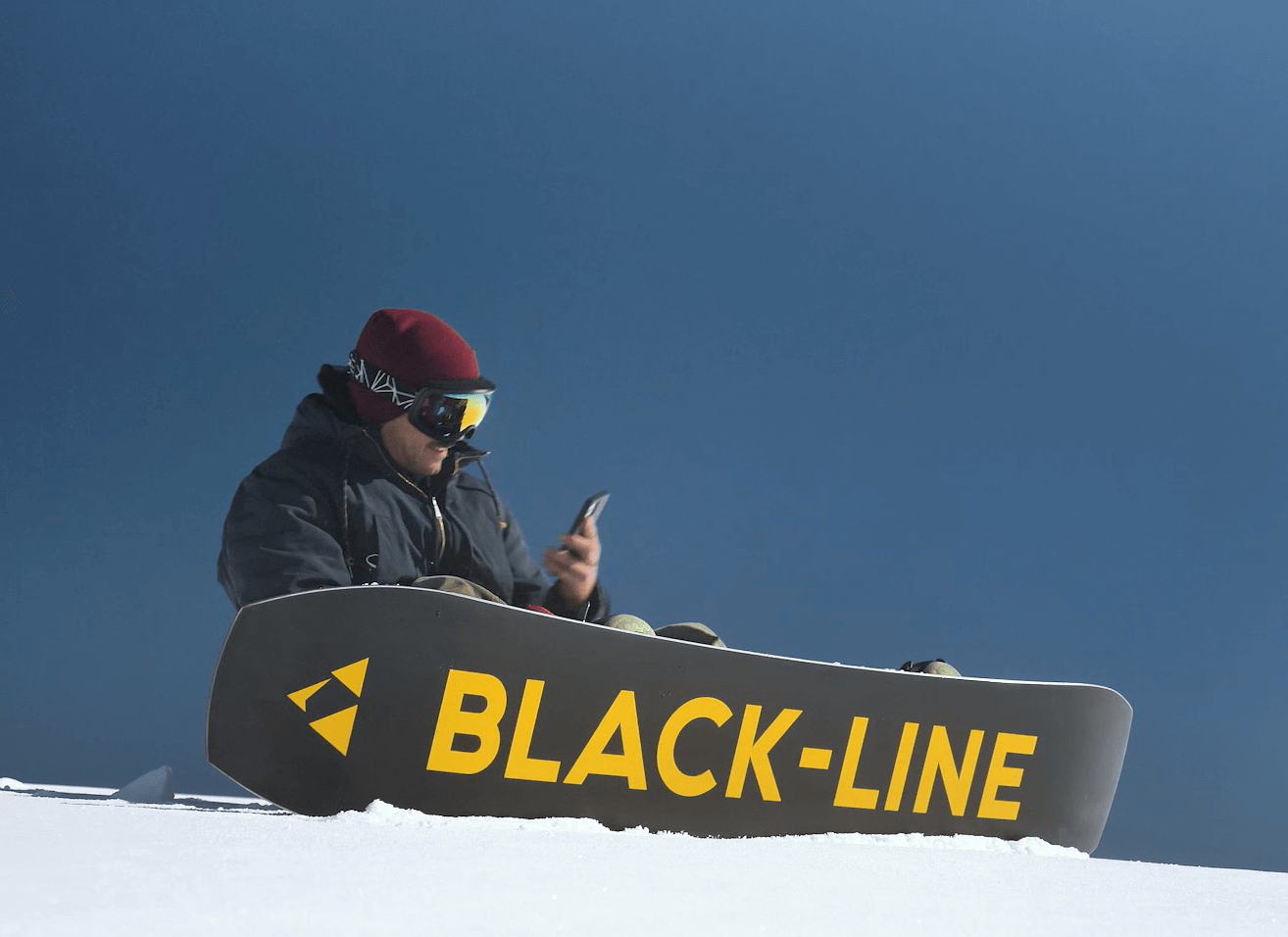 Black-Line snowboard