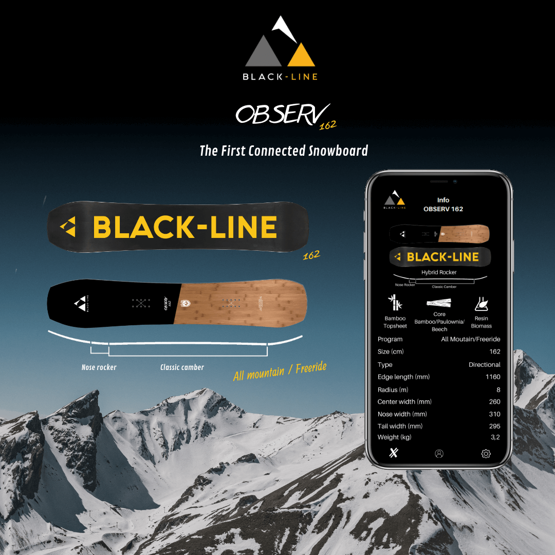 Black-Line snowboard