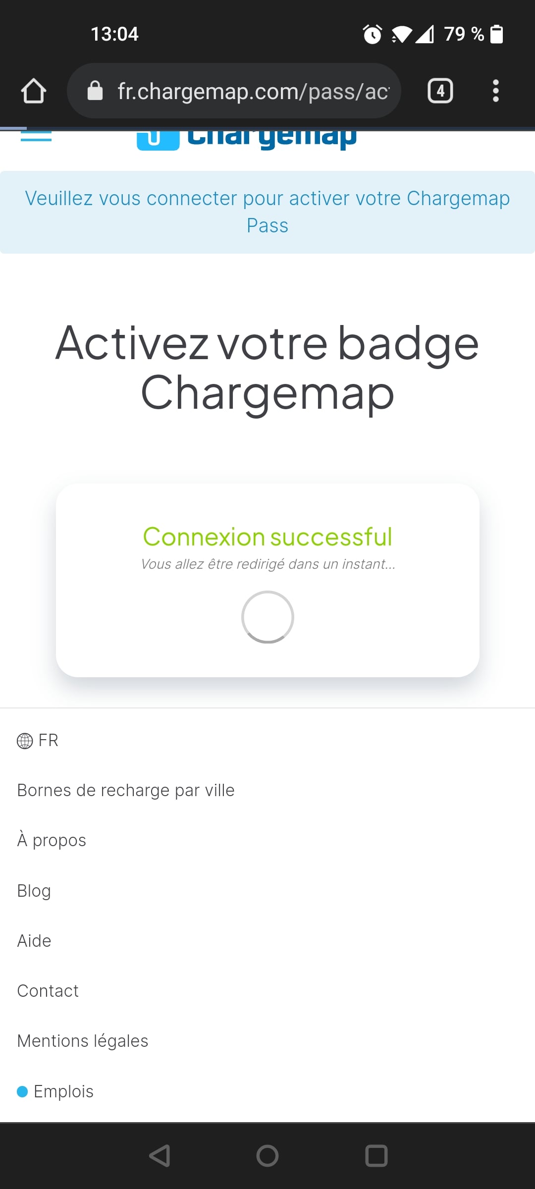 Chargemap app 6