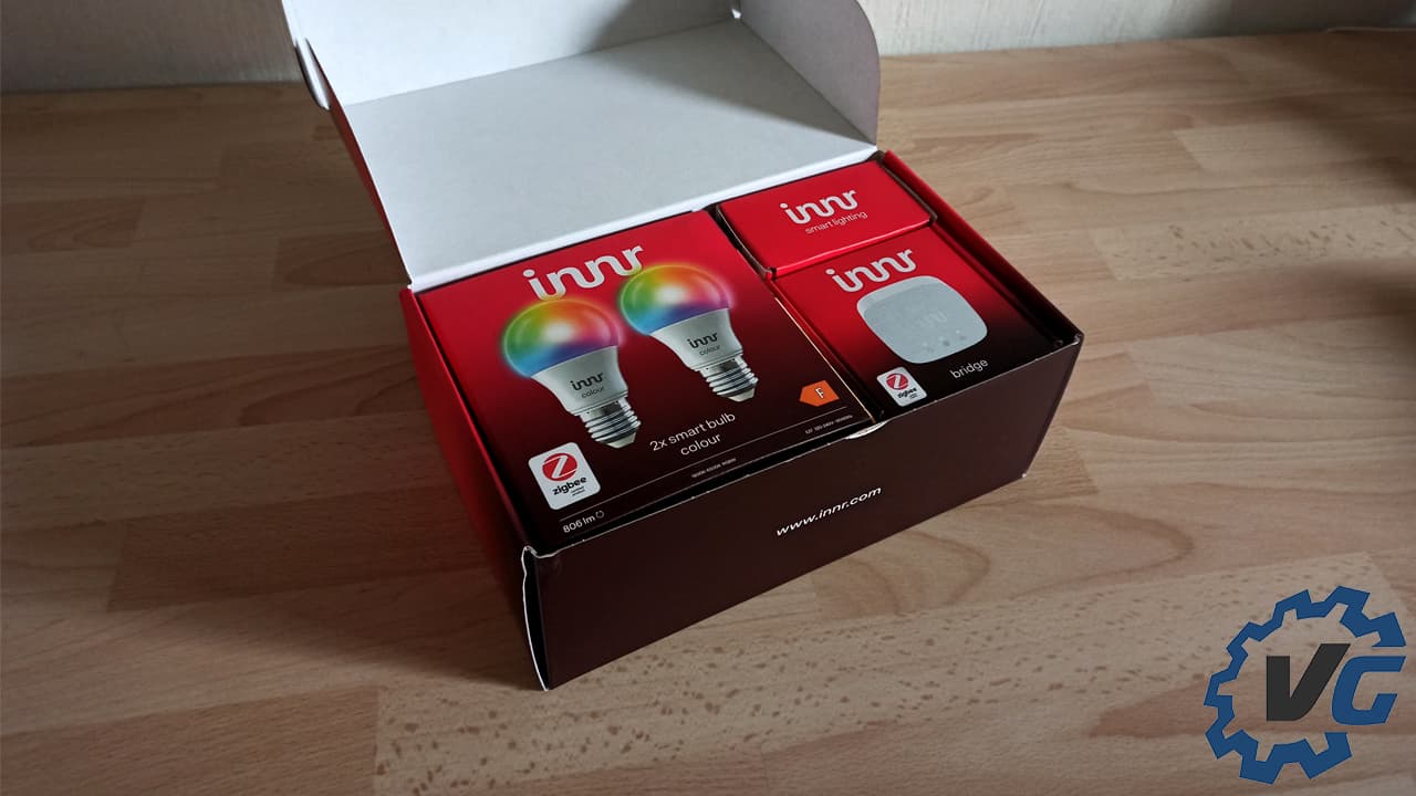 Innr starterkit smart bulb colour