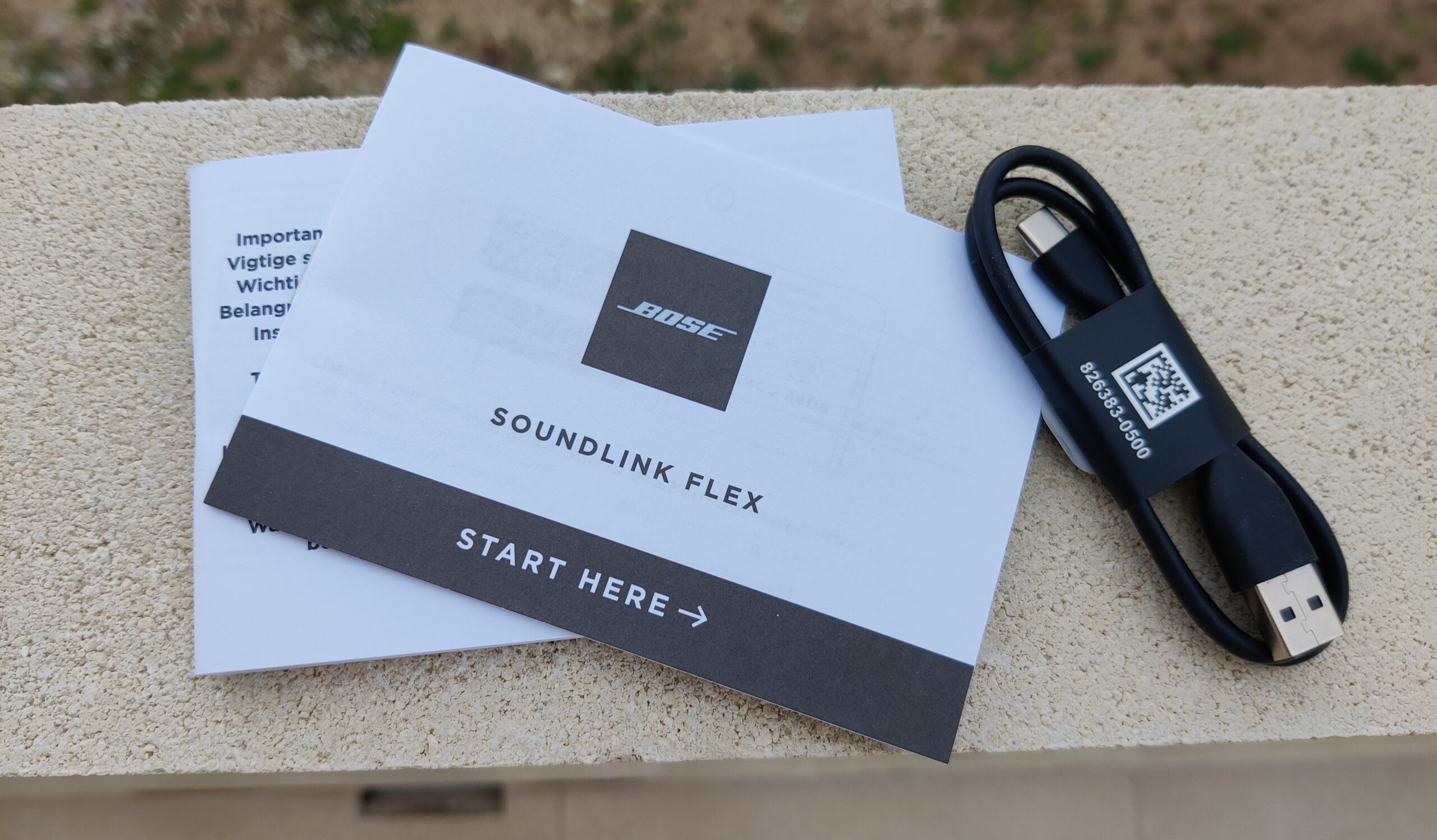 Bose SoundLink Flex contenu