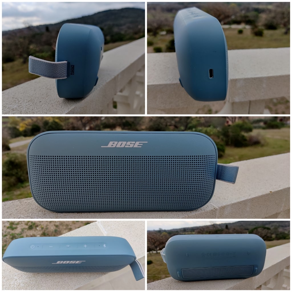 Bose SoundLink Flex différents angles