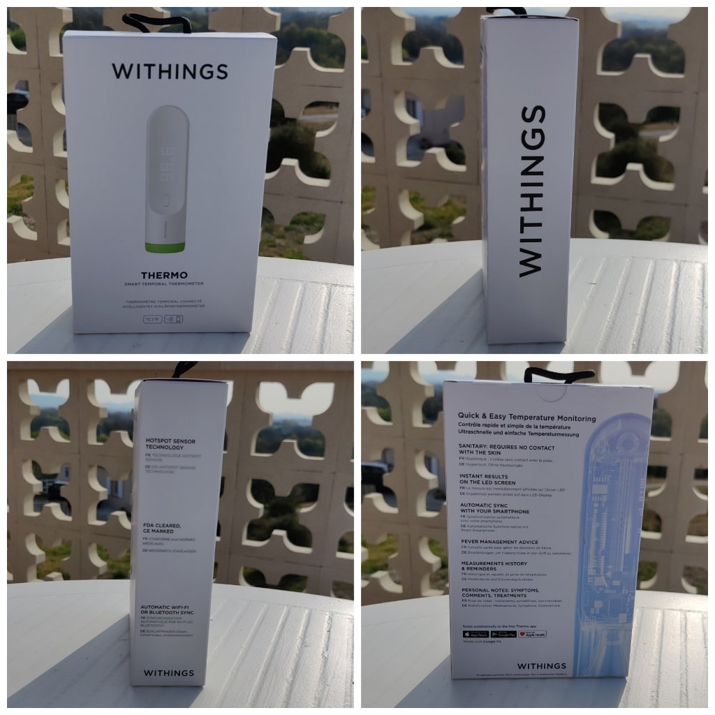 Thermo Withings unboxing