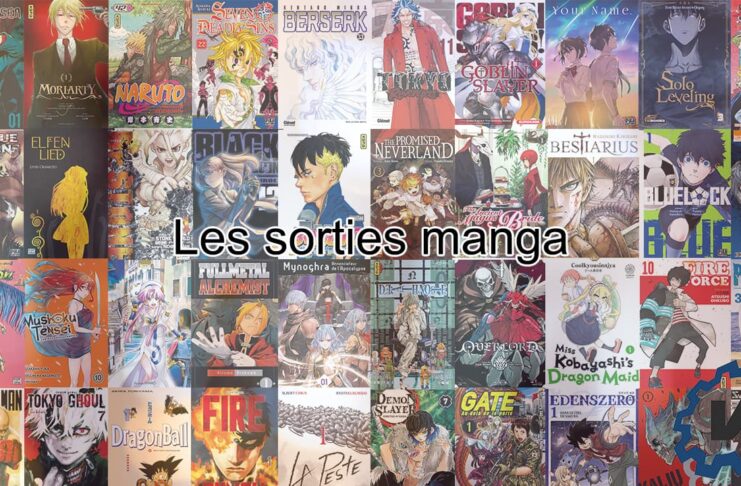Les sorties manga
