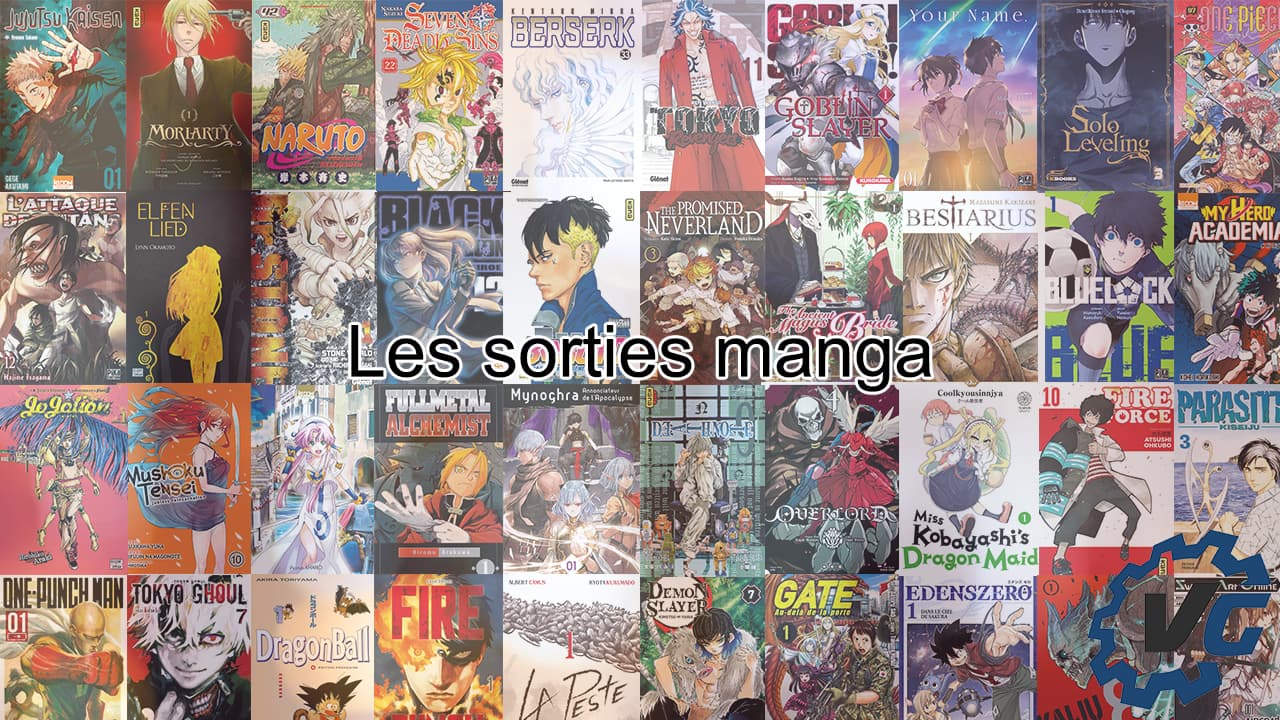 Les sorties manga du mois