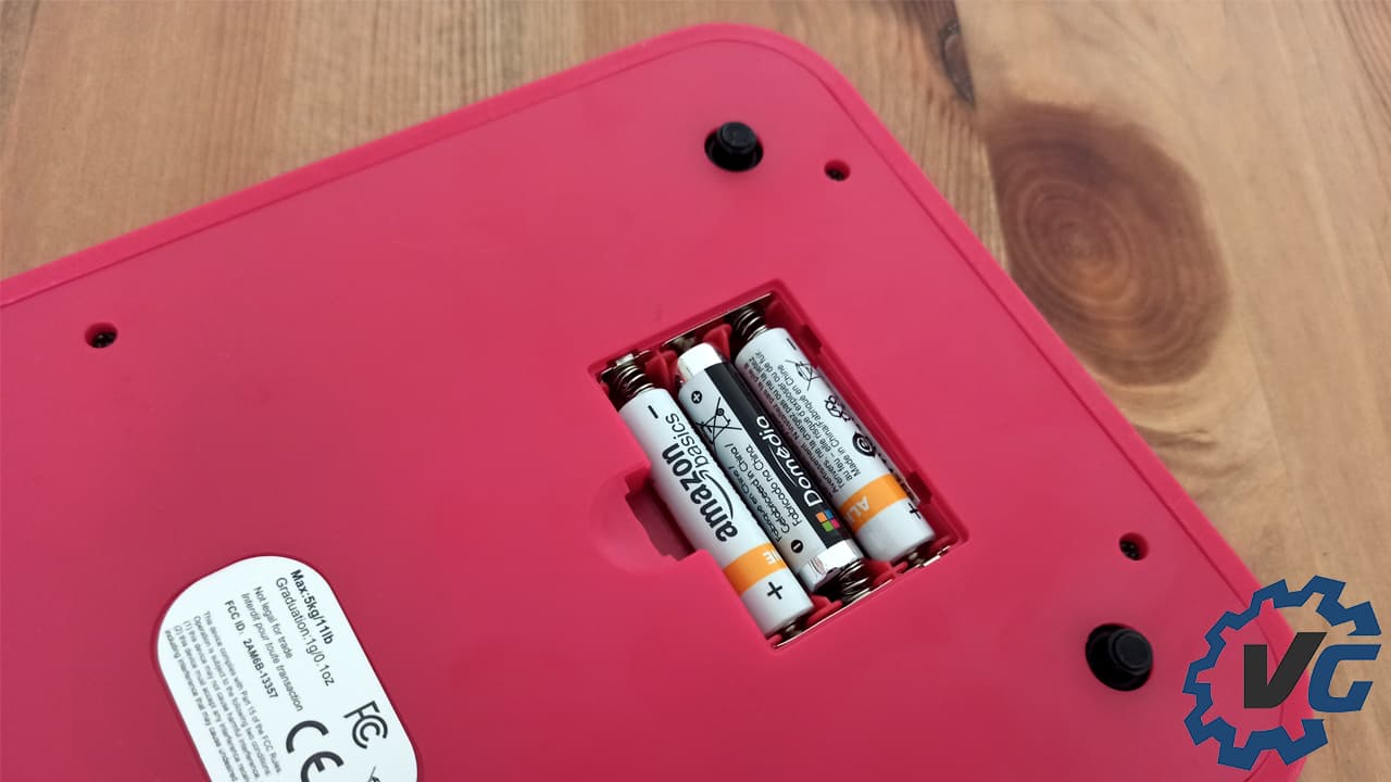 Terraillon NutriTab batteries