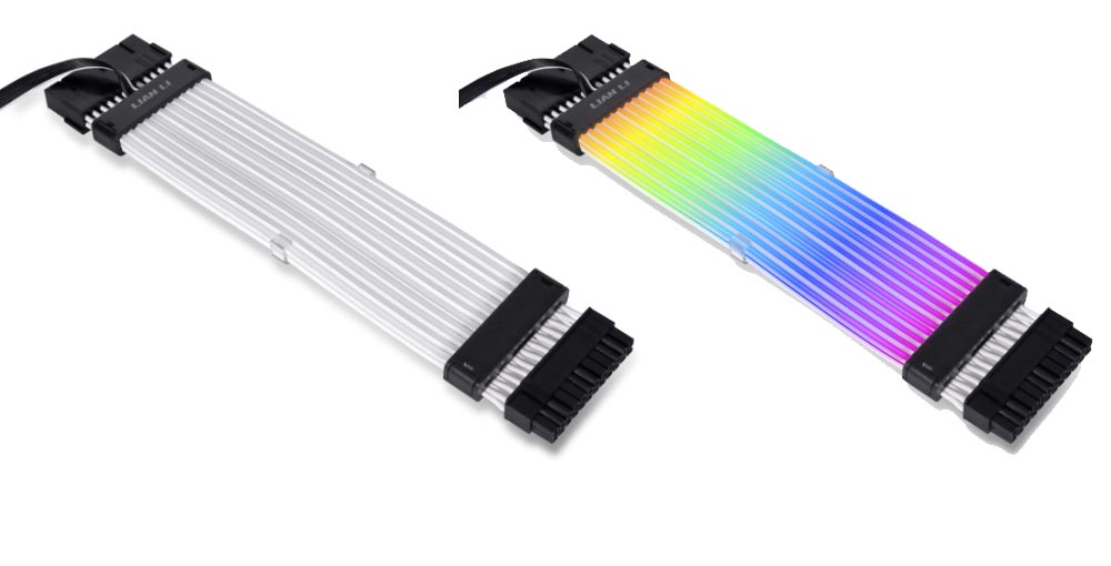 New LIAN LI Striper Plus V2 RGB Extension Cords