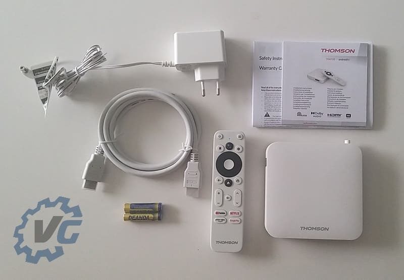Boîtier de streaming Thomson;4K Android TV Box 4k - Conrad